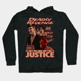 Out For Justice, Vintage Action, (Version 2) Hoodie